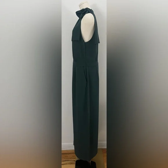 BODEN Halter Wide Leg Jumpsuit Emerald Green UK16R US12R - Picture 8 of 16